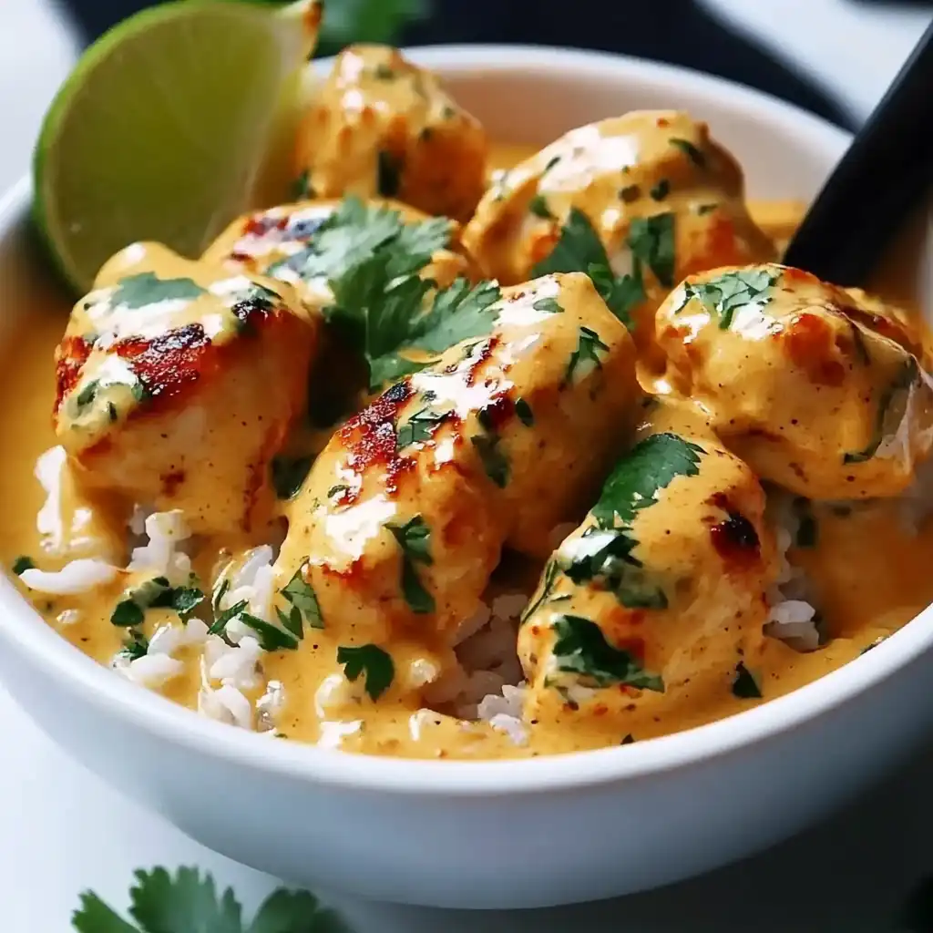 Coconut Lime Chicken with Rice: A Creamy, Zesty Dinner Delight