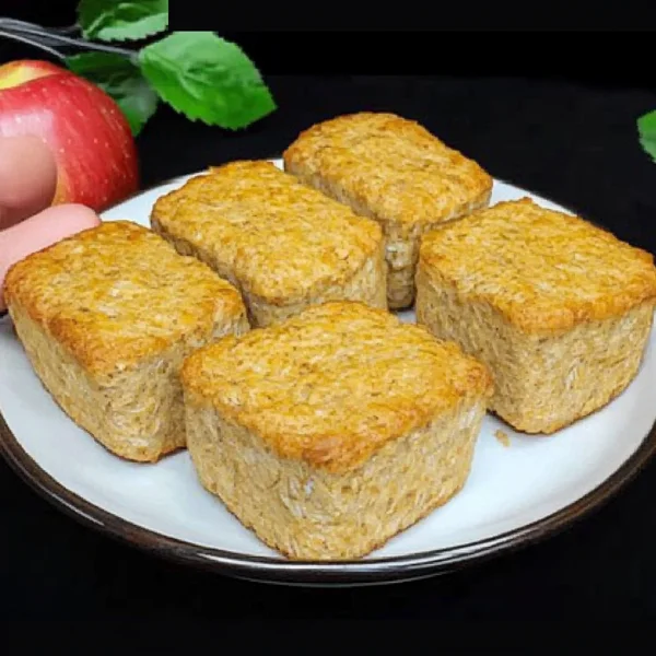 Wholesome Comfort: Oatmeal and Apple Mini Loaves