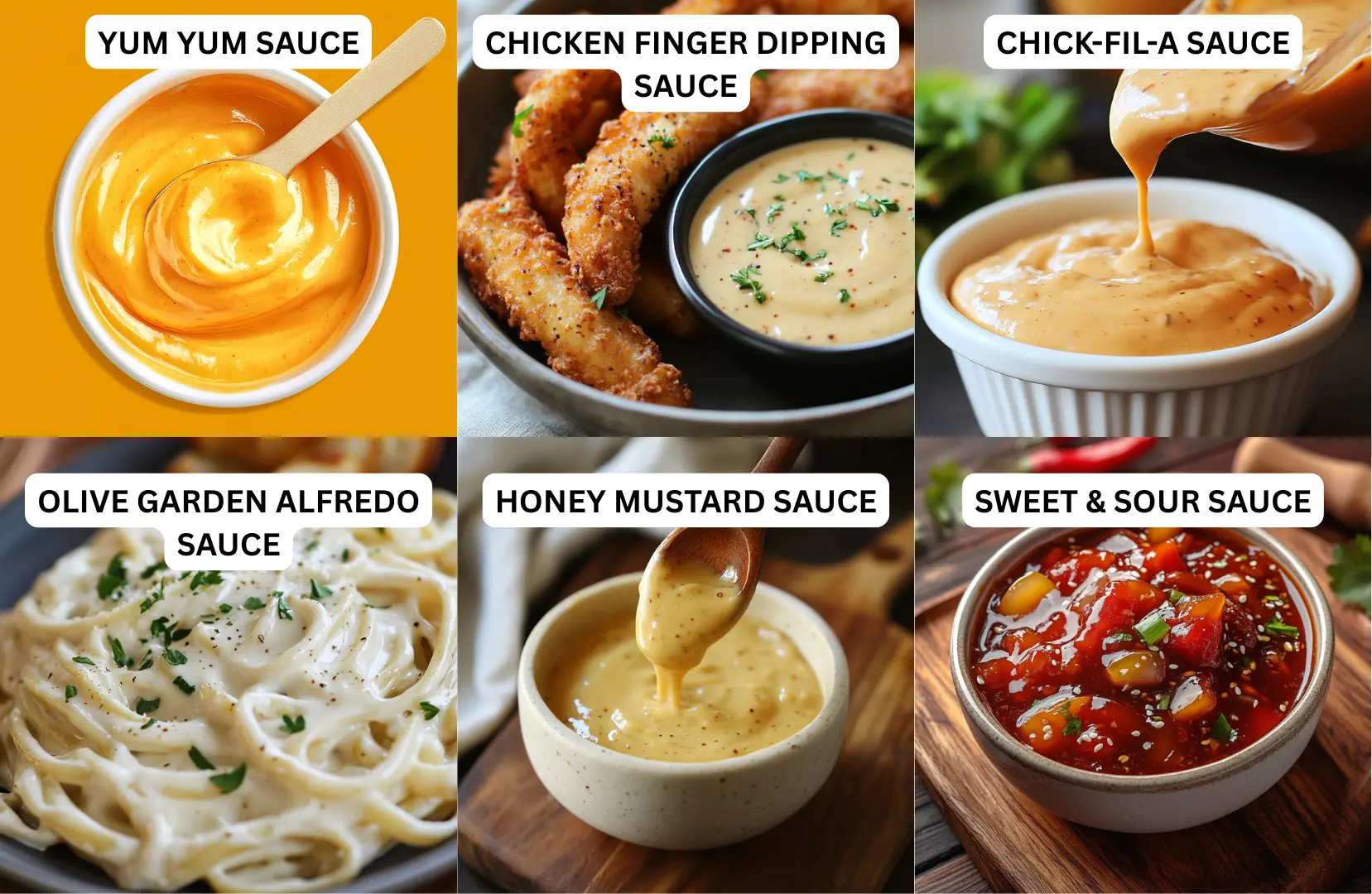 These 6 Sauces Are the MVPs of Homemade Flavor!