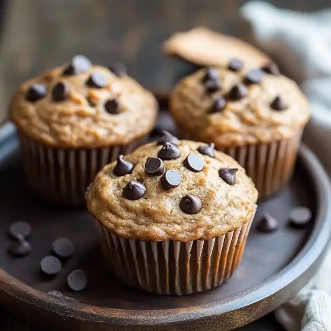 Healthy Greek Yogurt Peanut Butter Muffins: A Wholesome Chocolatey Treat