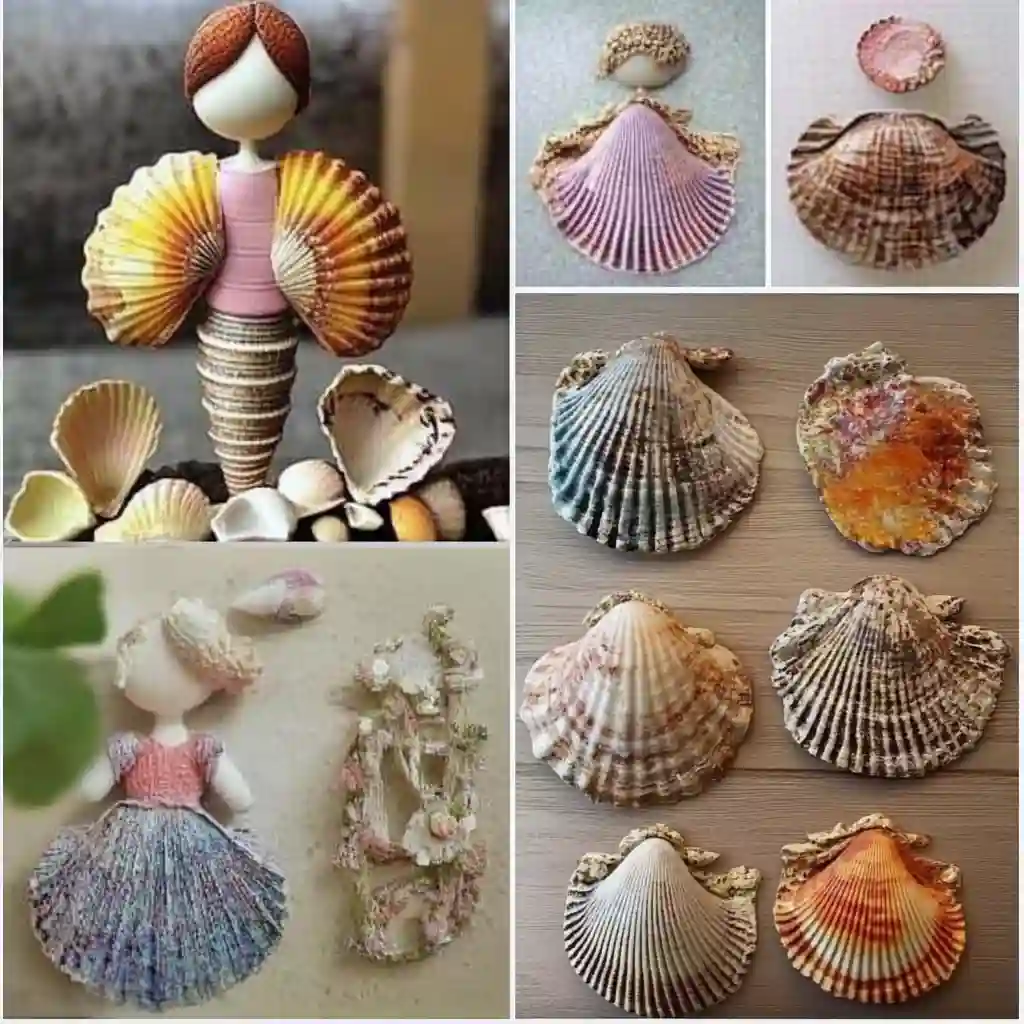 6 Beautiful Sea Shell Craft Ideas for Coastal Charm