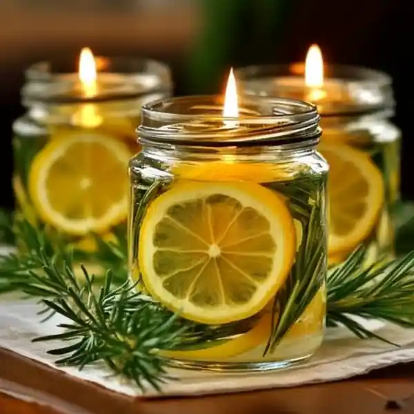Say Goodbye to Pests with Homemade Bug Repellent Candle Jars
