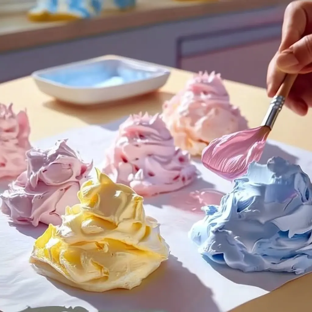 FLUFFY PUFFY PAINT RECIPE