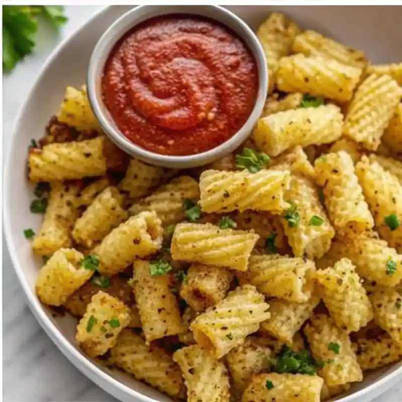 Air Fryer Pasta Chips: A Crispy, Cheesy Snack You’ll Love