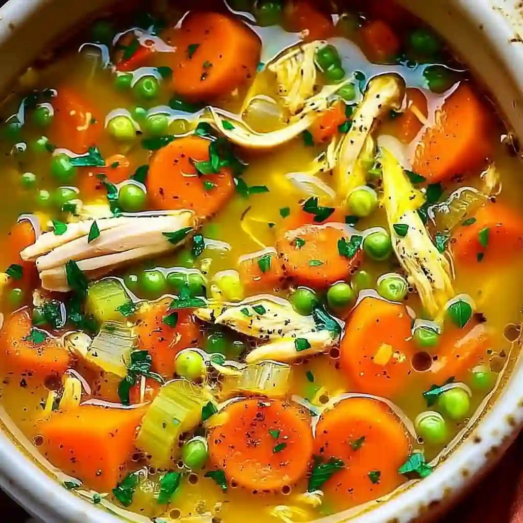 Turmeric Chicken Anti-Inflammatory Soup