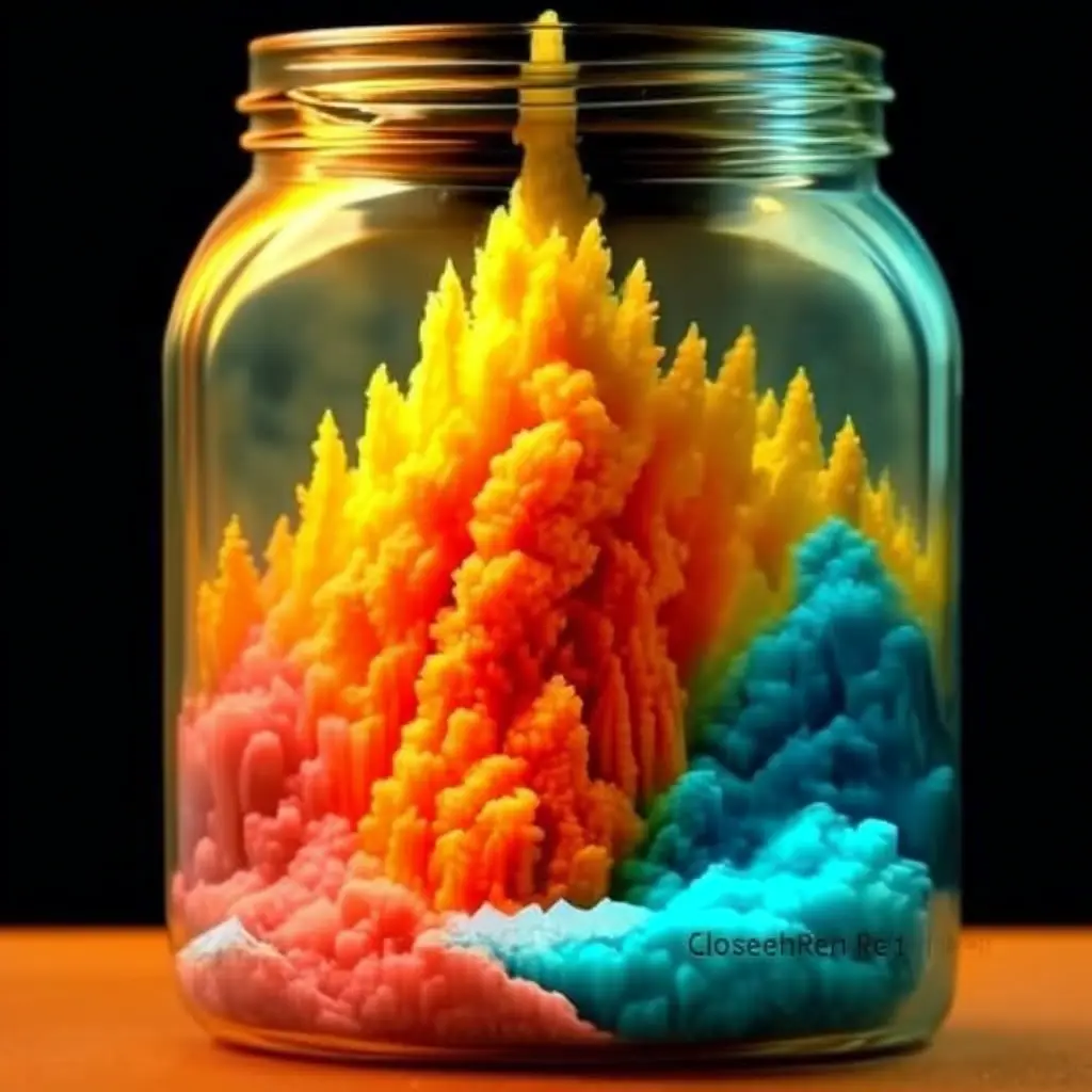 The Salt Volcano Experiment