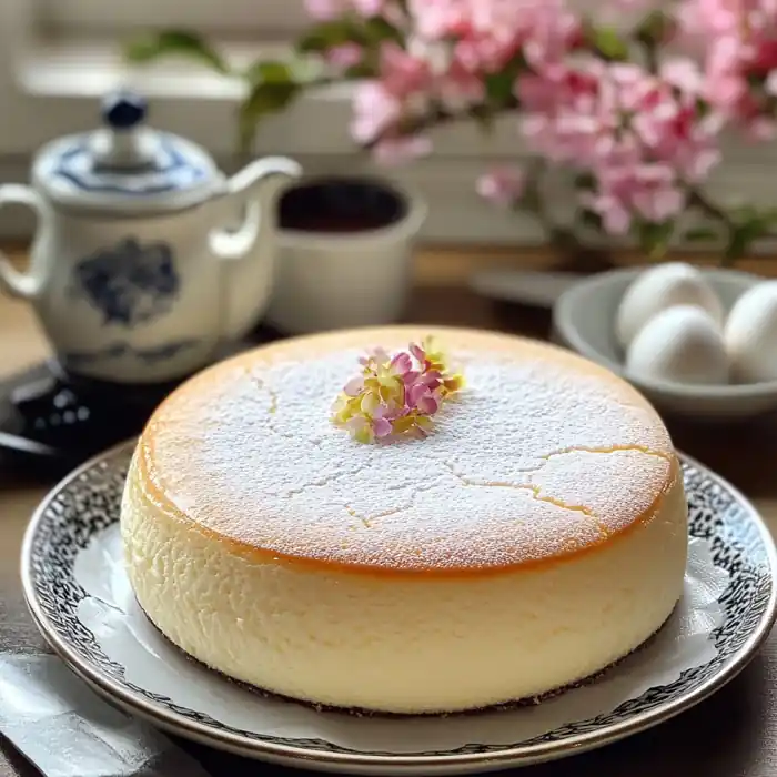 Japanese Cotton Cheesecake: Light, Fluffy &amp; Dreamy
