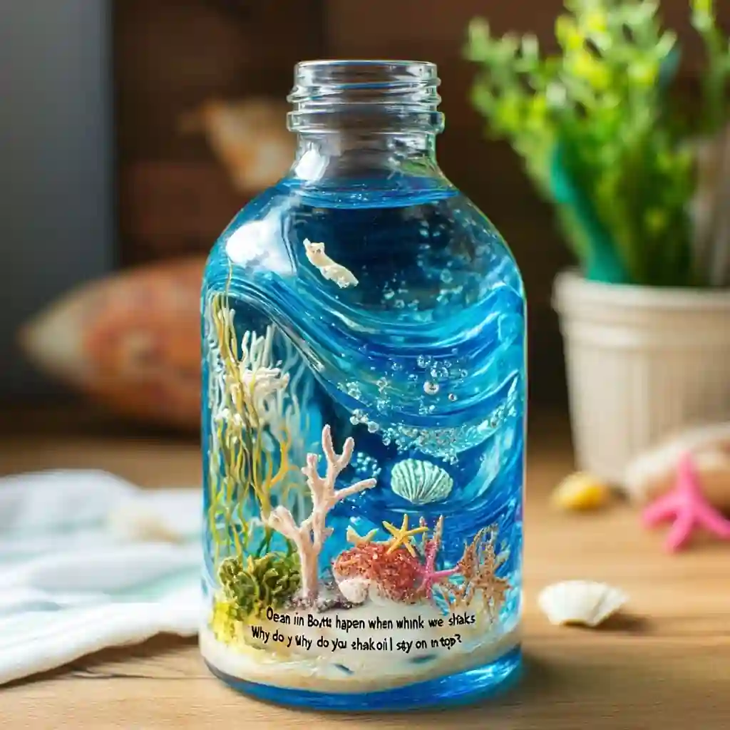 Bring the Ocean to Your Fingertips: How to Make an Ocean in a Bottle