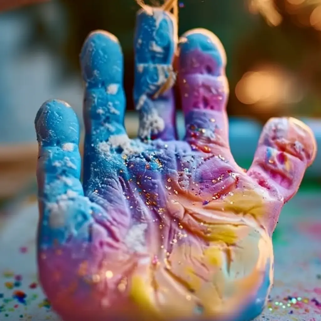 Make Memories with Salt Dough Handprints